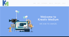 Desktop Screenshot of kreativmedium.com
